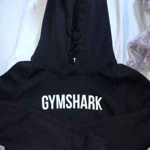 ❌SOLD❌Gymshark Cropped Crest Hoodie